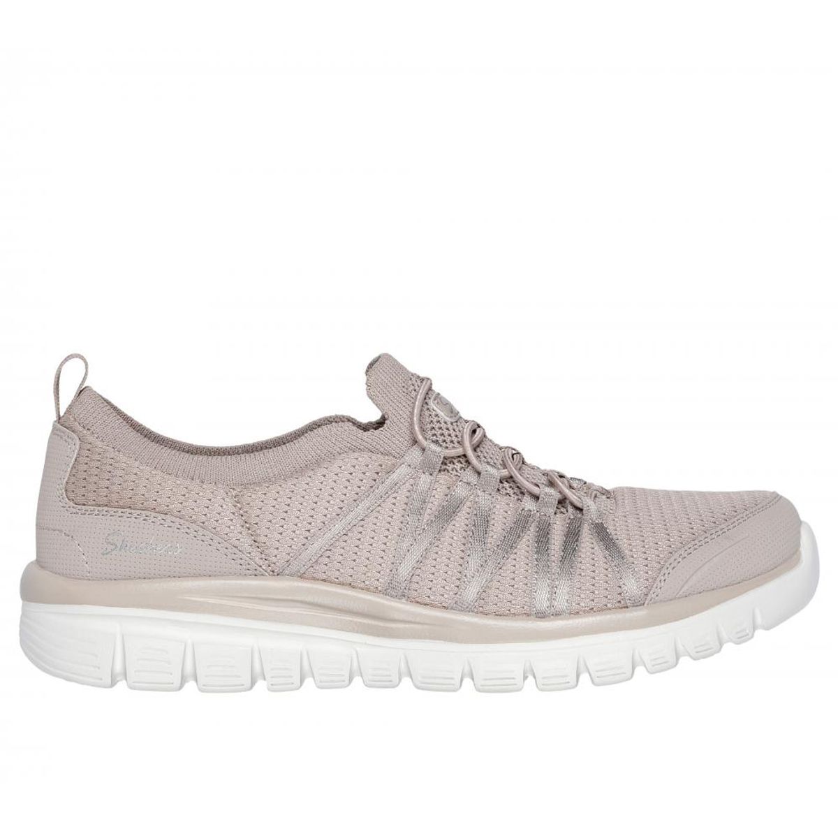 SKECHERS - Zapatilla Mujer Graceful Soft Soul Beige Skechers