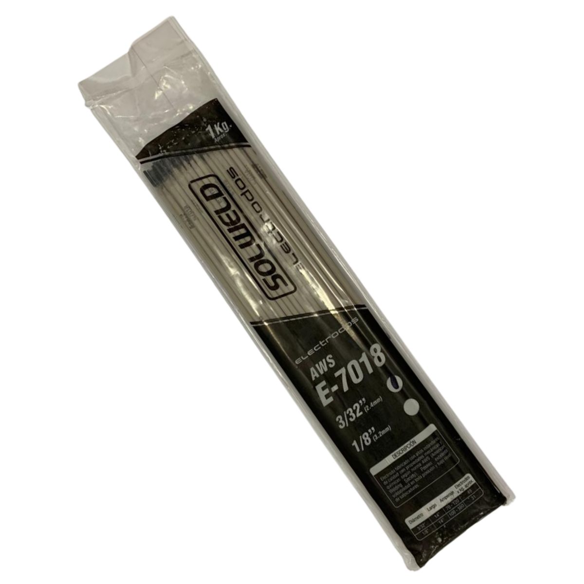 GENERICO - Soldadura Solweld 7018 3/32 1 Kg