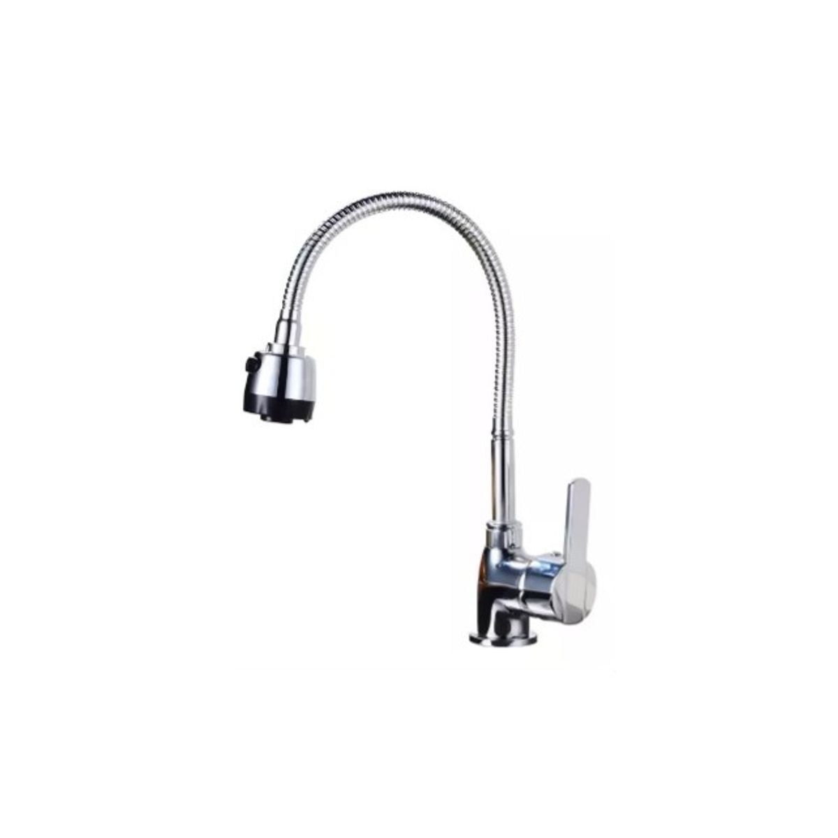 TODOK - Llave Grifería Lavaplatos Flexible Doble Chorro A10996