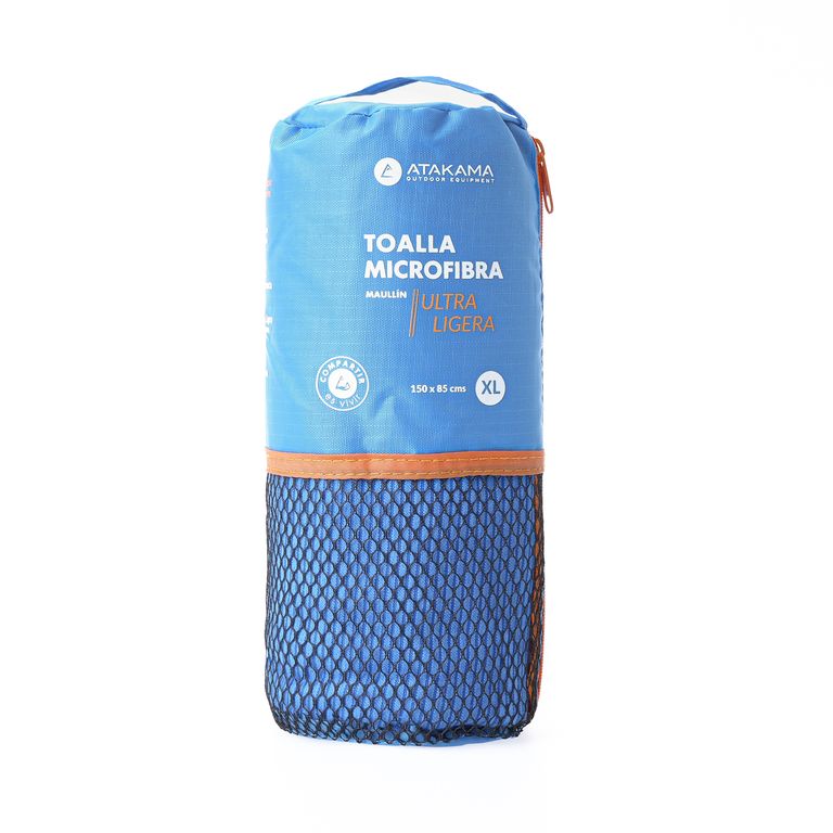 Toalla Microfibra Maullin Azul Xl