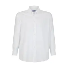 T WORLD - Camisa Oxford Classic Manga Larga