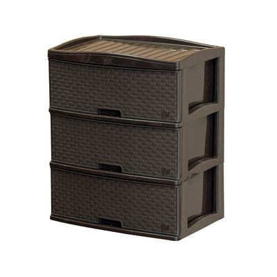 Imagen 2 del producto Cajones De 3 Niveles Multiusos Gavetero Cómoda 3 Pisos Marca