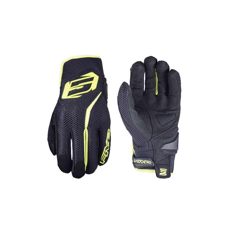 FIVE GLOVES - Guantes De Moto Five RS5 Air amarillo fluor