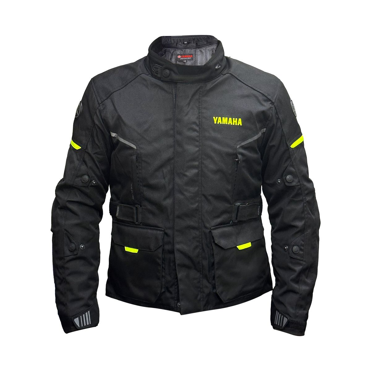 YAMAHA - Chaqueta Yamaha Railway Hombre Touring Negro Neon
