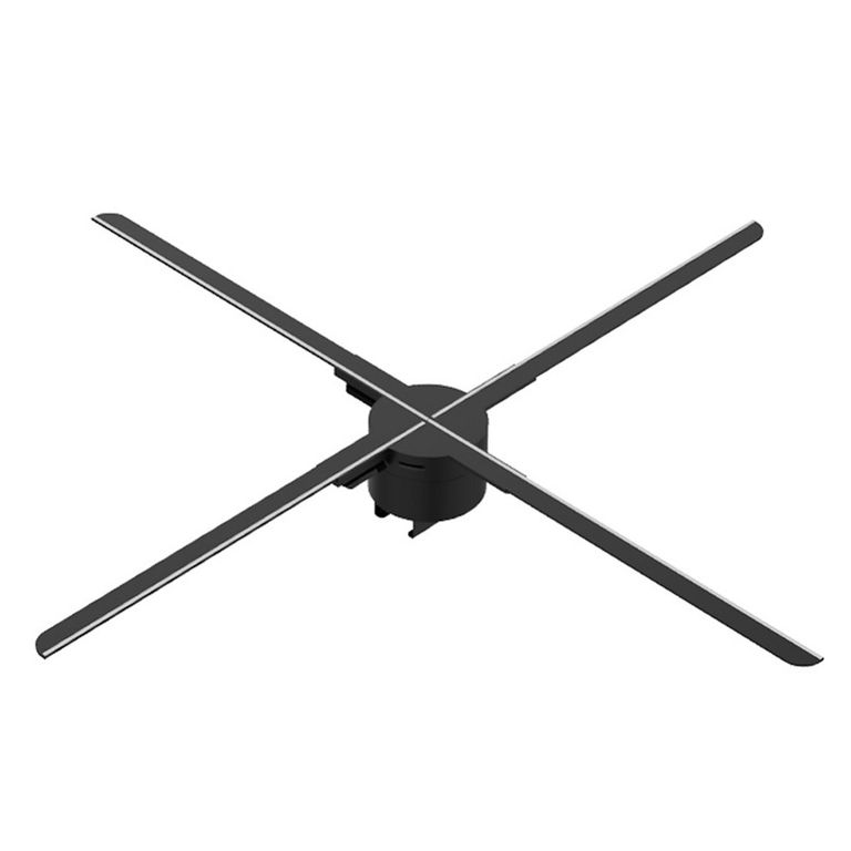 CASTLETEC Ventilador proyector publicitario 3D V45 45cm 510 LED 1400x512