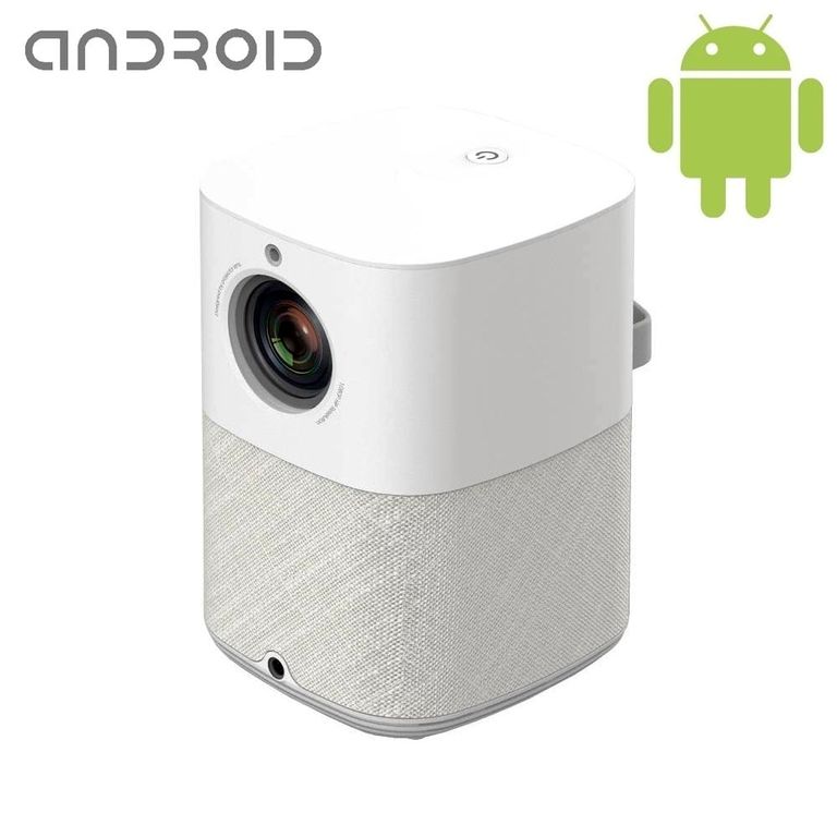CASTLETEC Proyector LED Android 9.0 Wifi Full HD 5G 320 ANSI 5000 Lumenes YG480