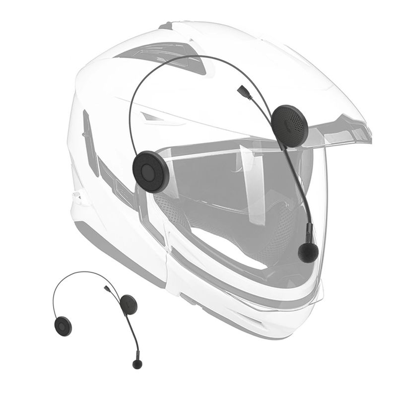 GENERICO - Audífonos bluetooth manos libres para casco moto M6