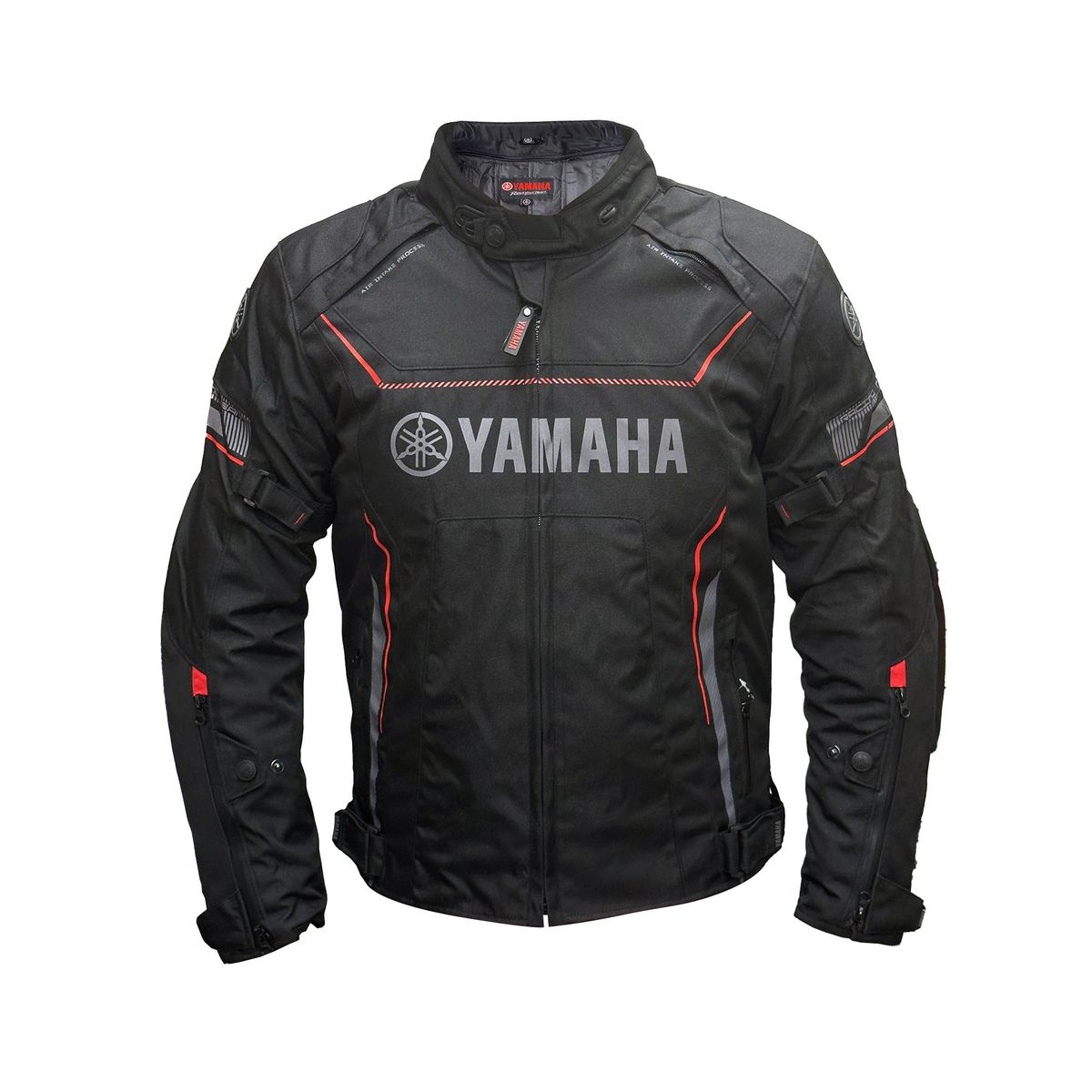YAMAHA - Chaqueta Yamaha Manitoba Hombre Winter Negro Rojo