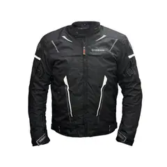 YAMAHA - Chaqueta Alberta Hombre Winter Sport Fit Negro Blanco