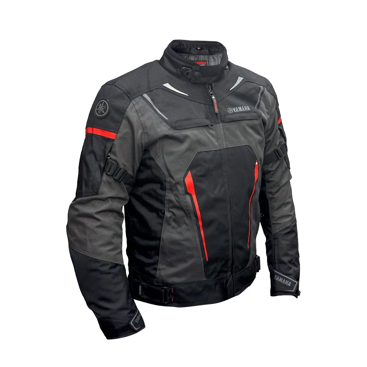 YAMAHA - Chaqueta Yamaha Alberta Hombre Winter Sport Fit Negro Rojo