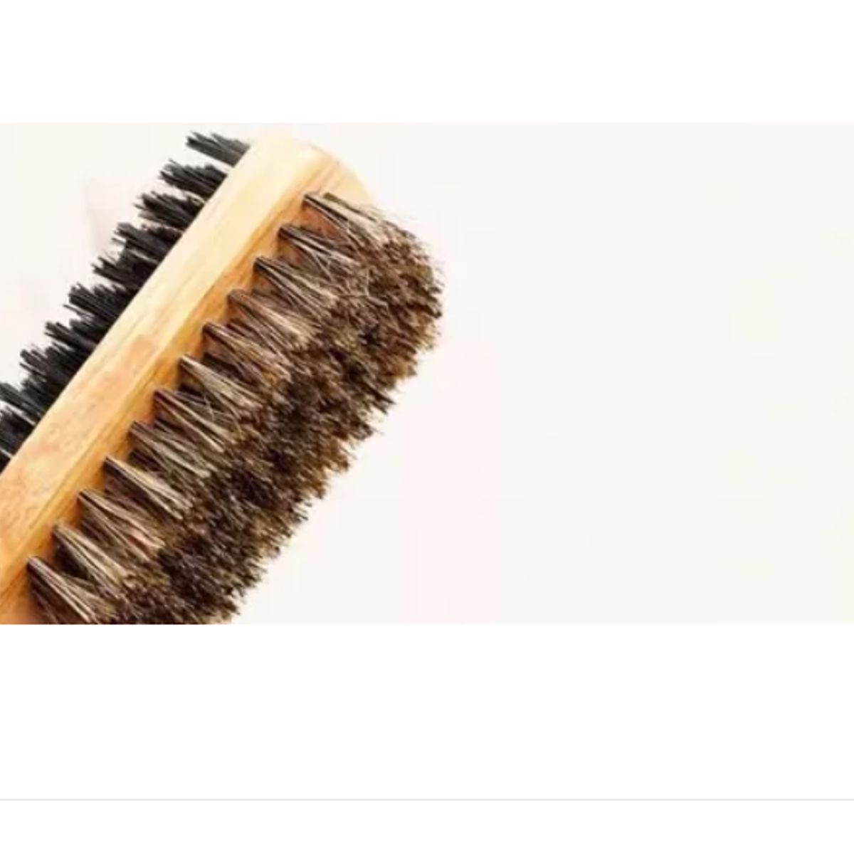 GENERICO - Cepillo Pulidor Para Barba Cabello Doble Barberia