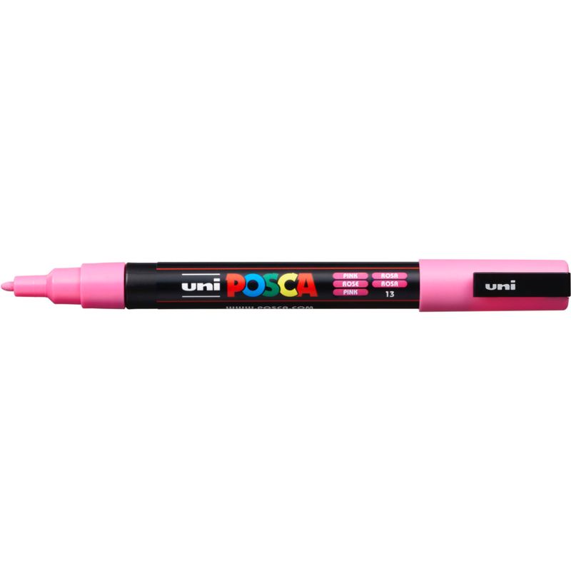 MITSUBISHI - Marcador Acrilico Posca PC-3M Rosa
