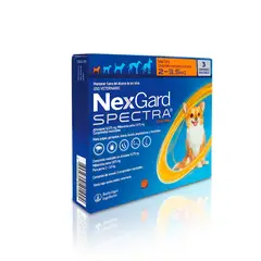 NEXGARD - Spectra Antiparasitario Perro 2 a 3.5kg 3 Comp