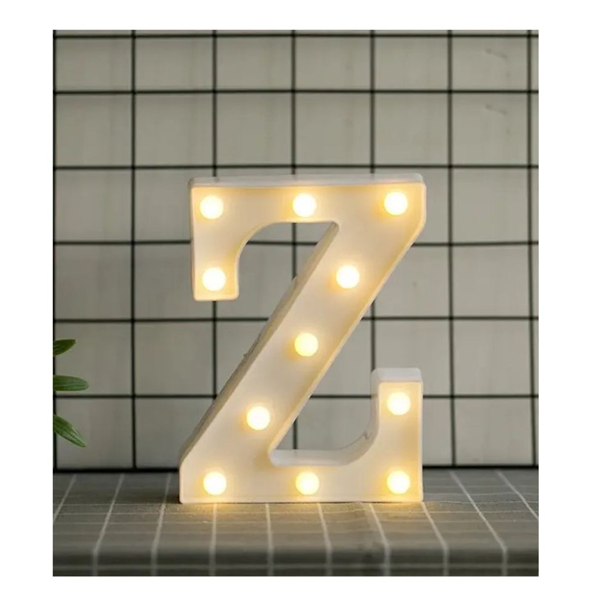 GENERICO - Letras con Luces Led «Z»