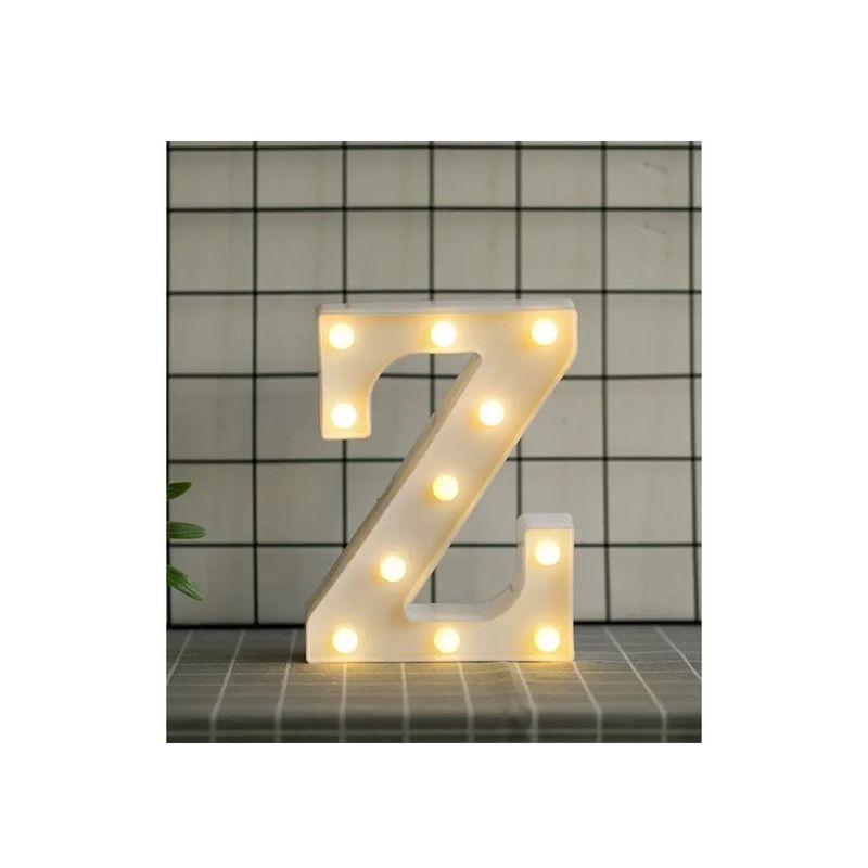 GENERICO - Letras con Luces Led «Z»