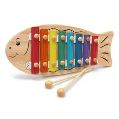 JUGUETERIA ESTELAR - XILOFONO FORMA DE PEZ INFANTIL