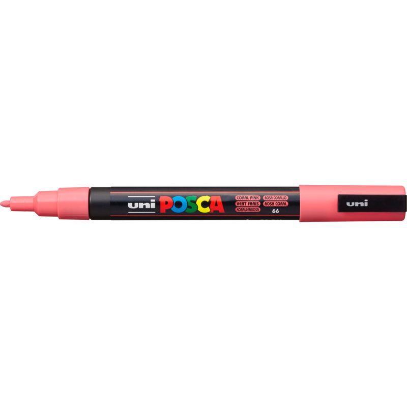 MITSUBISHI - Marcador Acrilico Posca PC-3M Rosa Coral