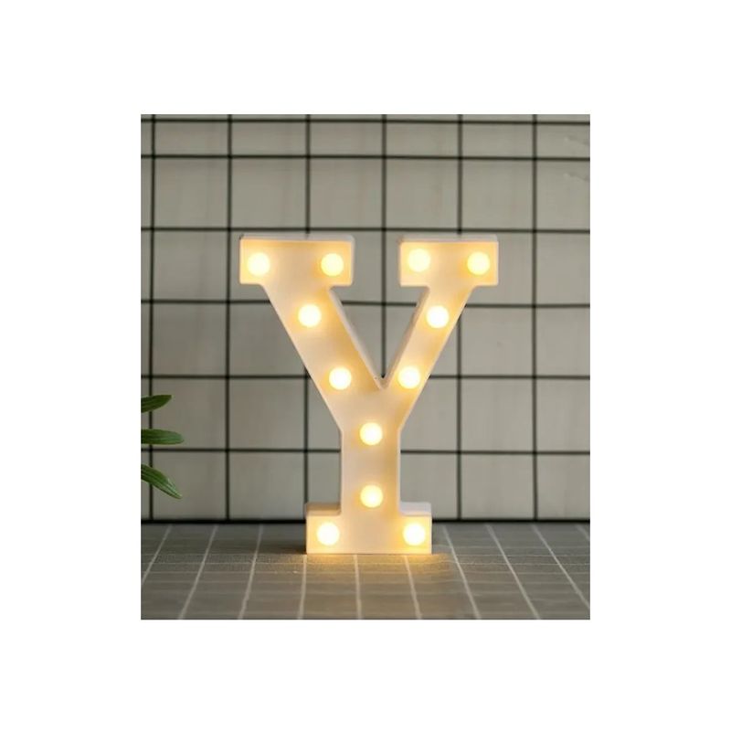 GENERICO - Letras con Luces Led «Y»