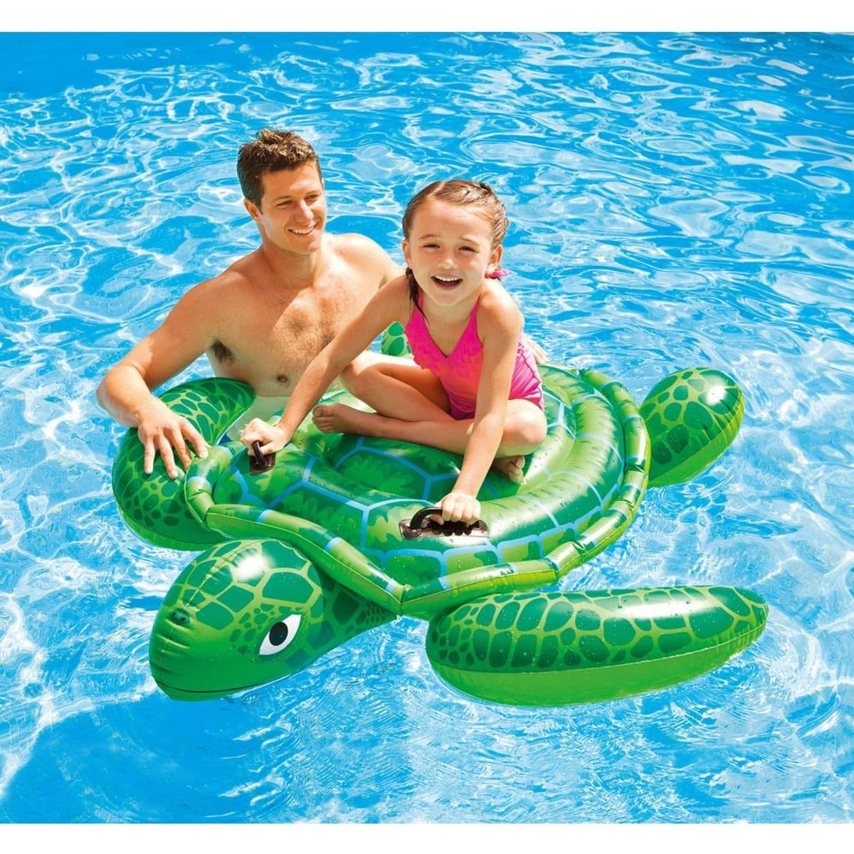 INTEX - Flotador  Inflable Tortuga Acuática INTEX 150 x 127 cm
