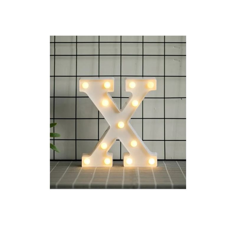 GENERICO - Letras con Luces Led «X»