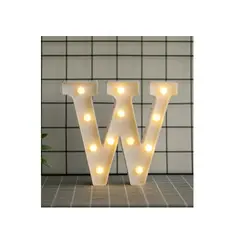 GENERICO - Letras con Luces Led «W»