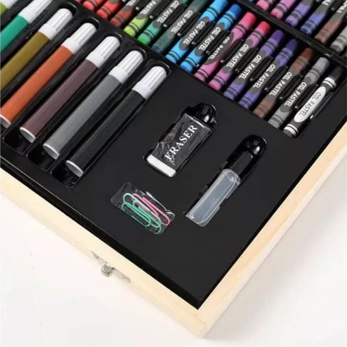 JUGUETERIA ESTELAR - SET DE ARTE 180 PIEZAS LÁPICES PARA COLOREAR