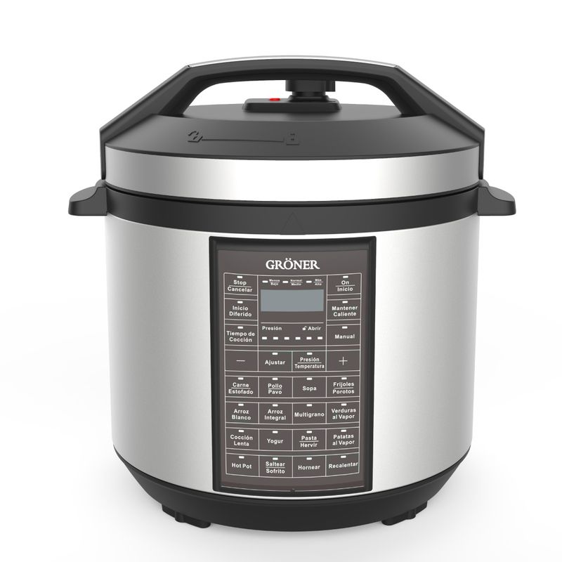 GRONER - Olla Eléctrica a Presión Gröner 6L