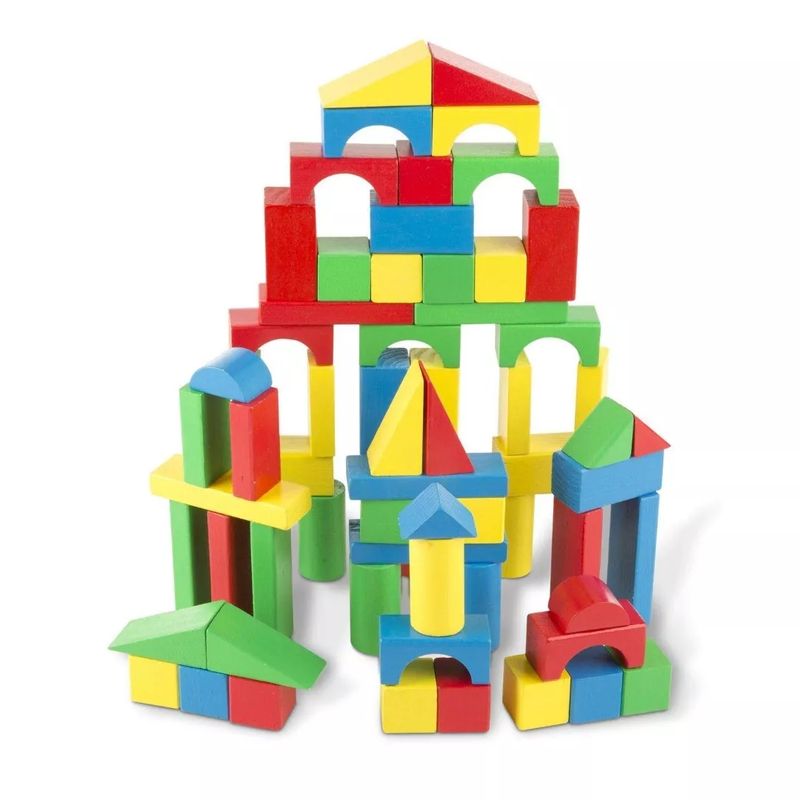 JUGUETERIA ESTELAR - Bloques Apilables Para Niños 50 piezas