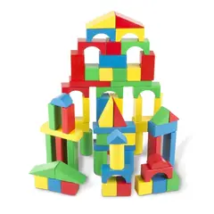JUGUETERIA ESTELAR - Bloques Apilables Para Niños 50 piezas