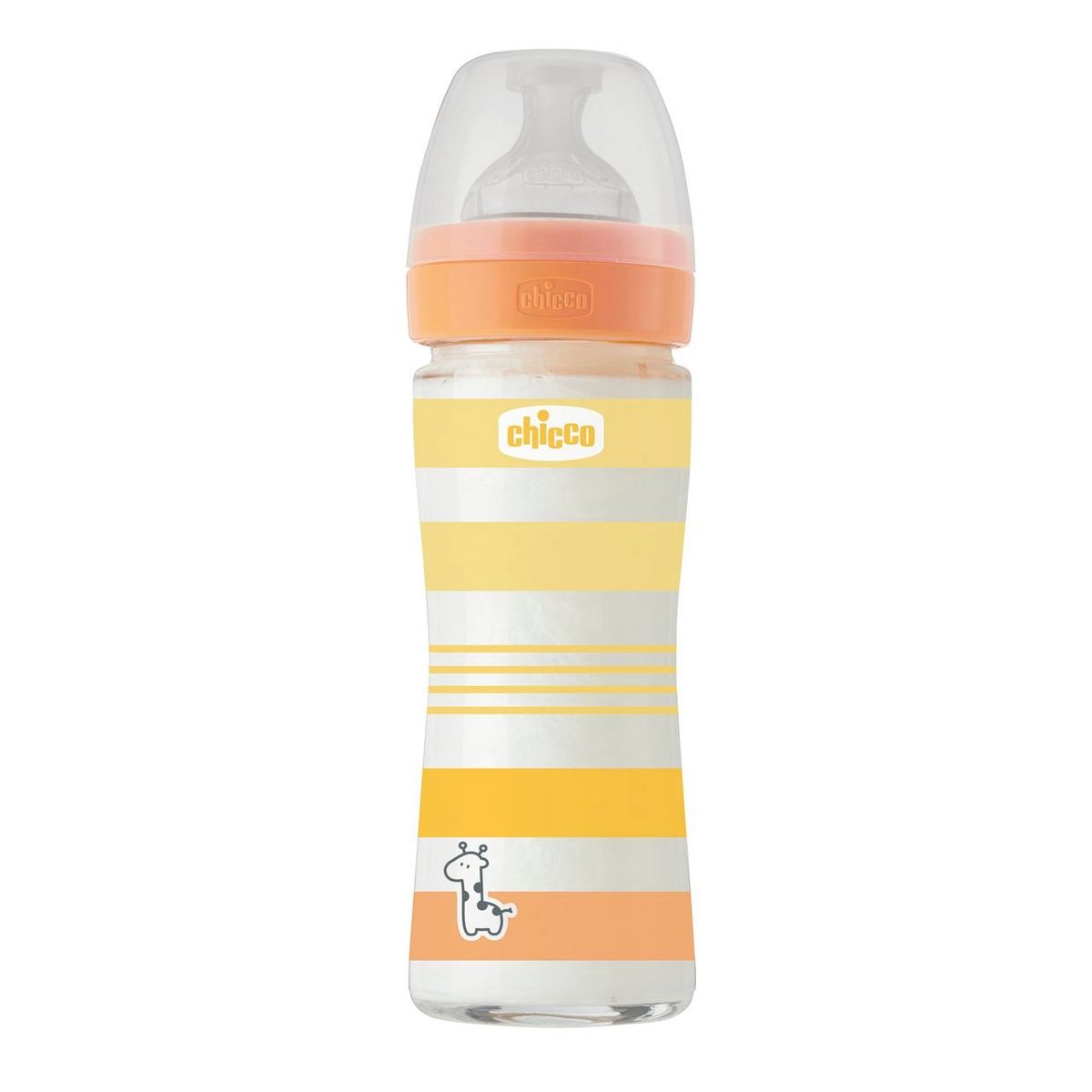CHICCO - Mamadera Well Being Vetro Glass 250 Ml Chicco