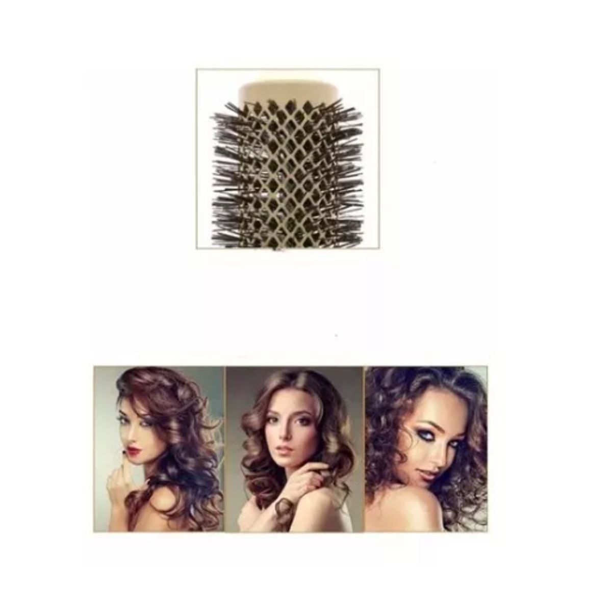 GENERICO - Cepillos Térmico Ceramic Brushing Alisado 32mm-53mm DORADO