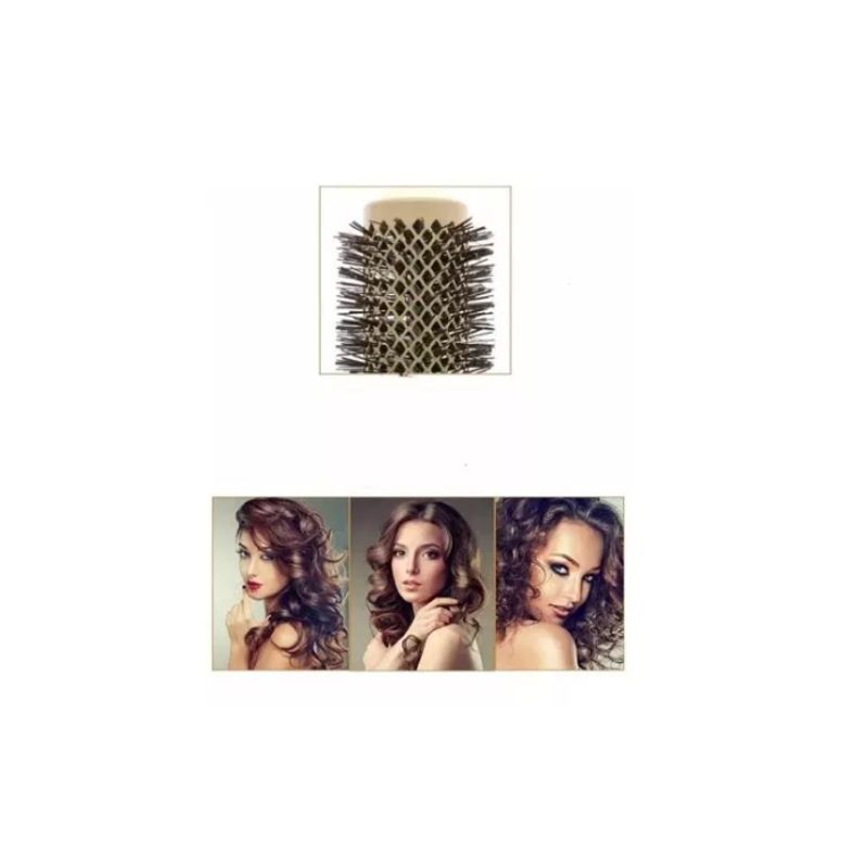 GENERICO - Cepillos Térmico Ceramic Brushing Alisado 32mm-53mm DORADO