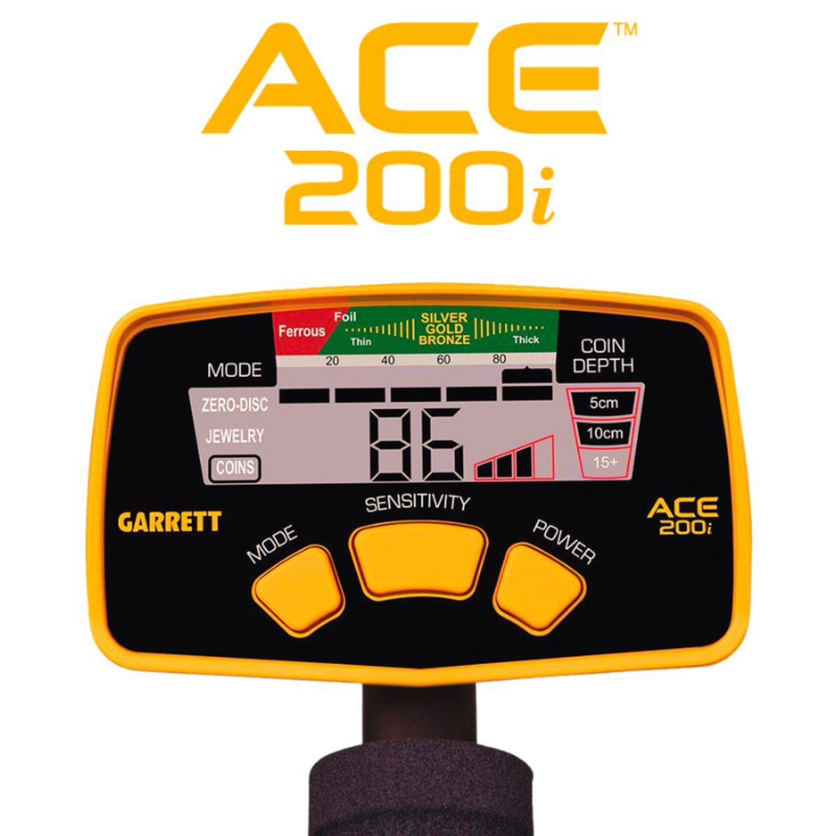 GARRETT - Detector de Metales Garrett Ace 200i