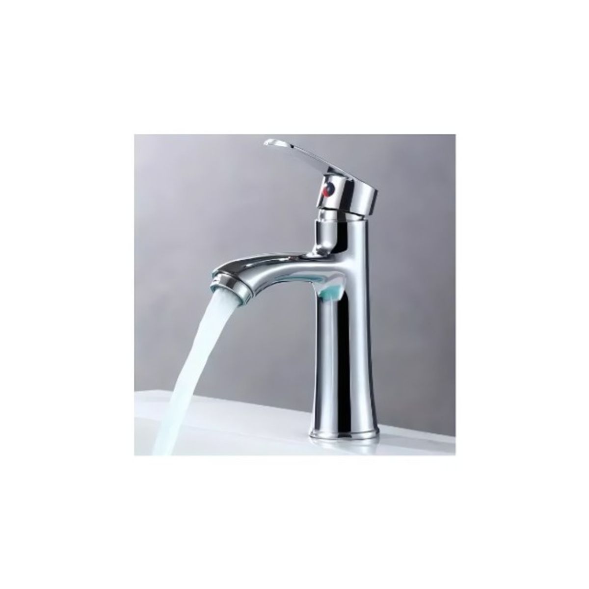 TODOK - Llave Lavamanos Monomando Grifería Baño Con Flexibles Cromad A10989