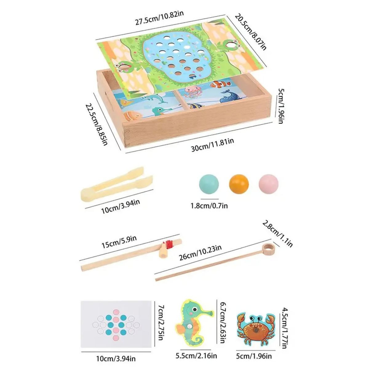 GENERICO - Juego de Pesca Milagrosa Magnetica