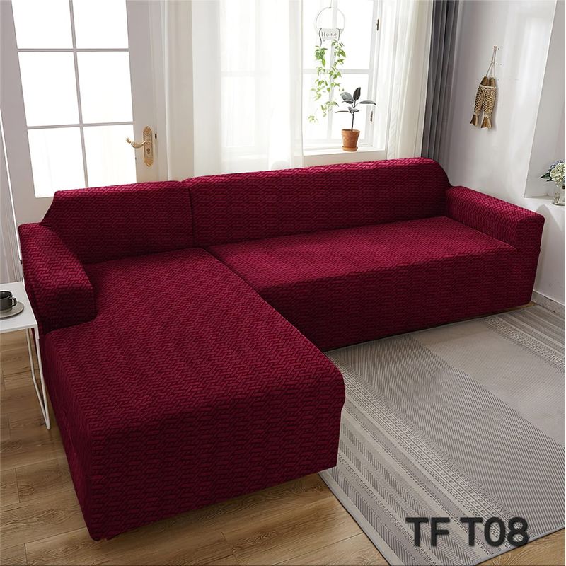 GENERICO - fundas de sillones estilo L  TEXTURIZADO