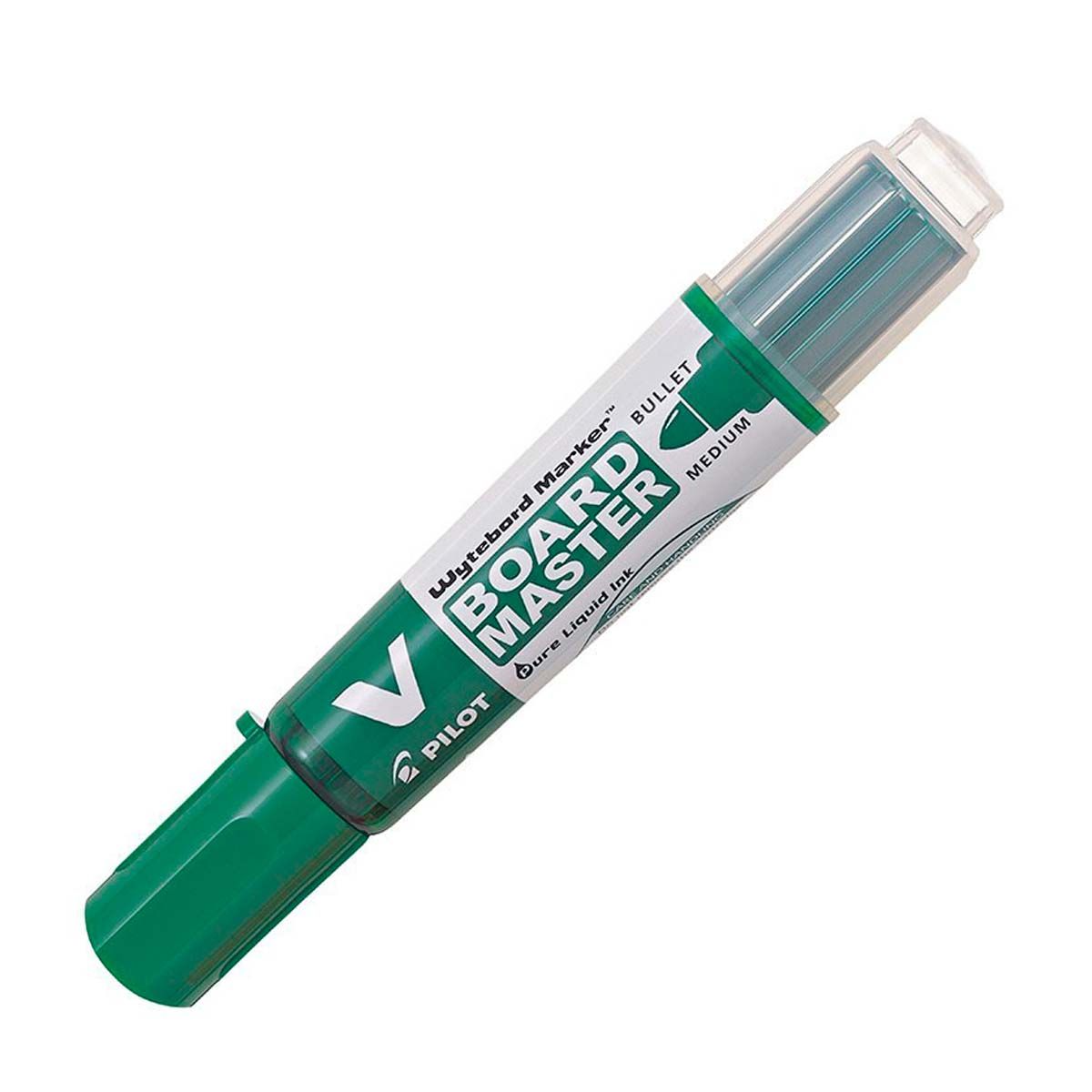 PILOT - Marcador de Pizarra recargable Vboard Master Verde