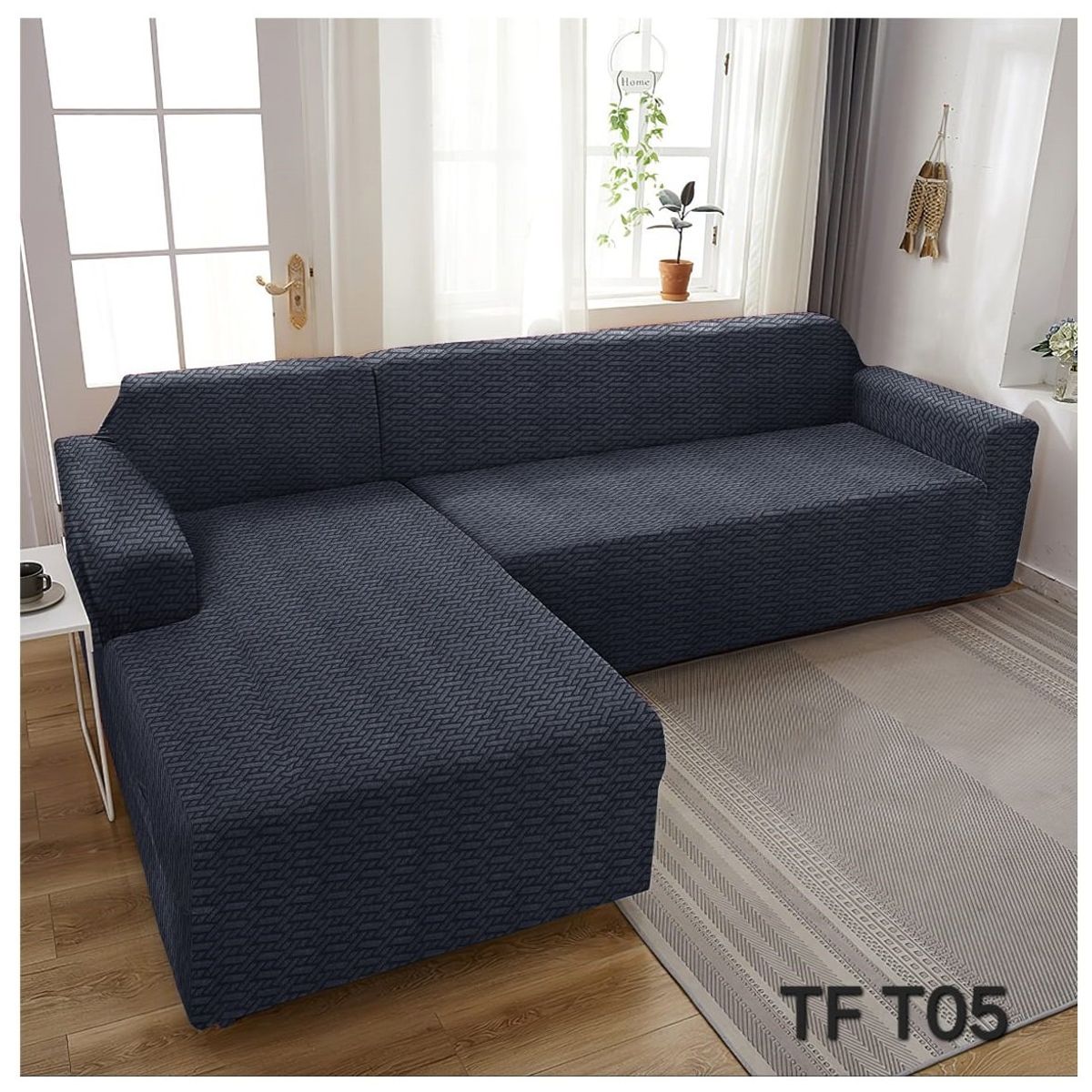 GENERICO - fundas de sillones estilo L  TEXTURIZADO