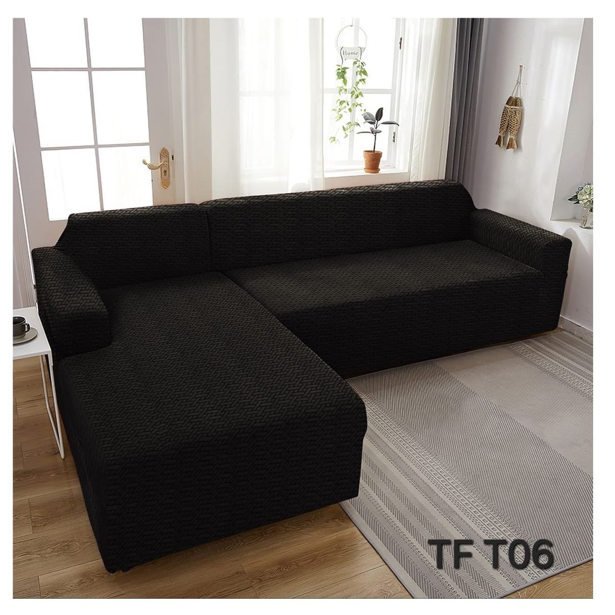 GENERICO - fundas de sillones estilo L  TEXTURIZADO