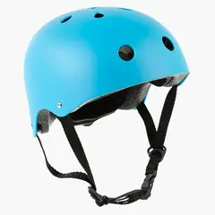 GENERICO - Casco Ajustable Bicicleta Skate Patines Acolchado Celeste