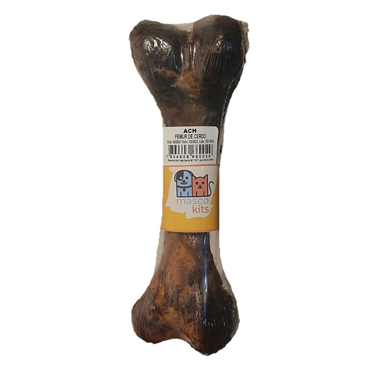 MASCOKITS - Kit Huesos Para Perros Femur Cerdo Snacks