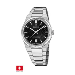 FESTINA SWISS - Reloj F20051/6 Negro Hombre Rive Collection
