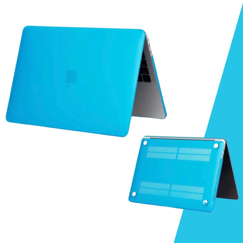 GENERICO - Carcasa para Macbook Retina 12“ Celeste Mate