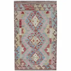 RUGS CL - Alfombra Rugscl Kilim Newtri Multicolor 058x095 7516KP