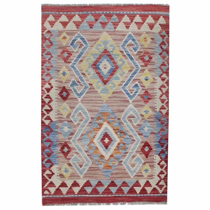 RUGS CL - Alfombra Rugscl Kilim Newtri Multicolor 063x094 7517KP