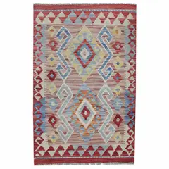 RUGS CL - Alfombra Rugscl Kilim Newtri Multicolor 063x094 7517KP
