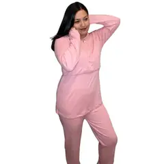 PARA LACTAR - Pijama de lactancia Rosa