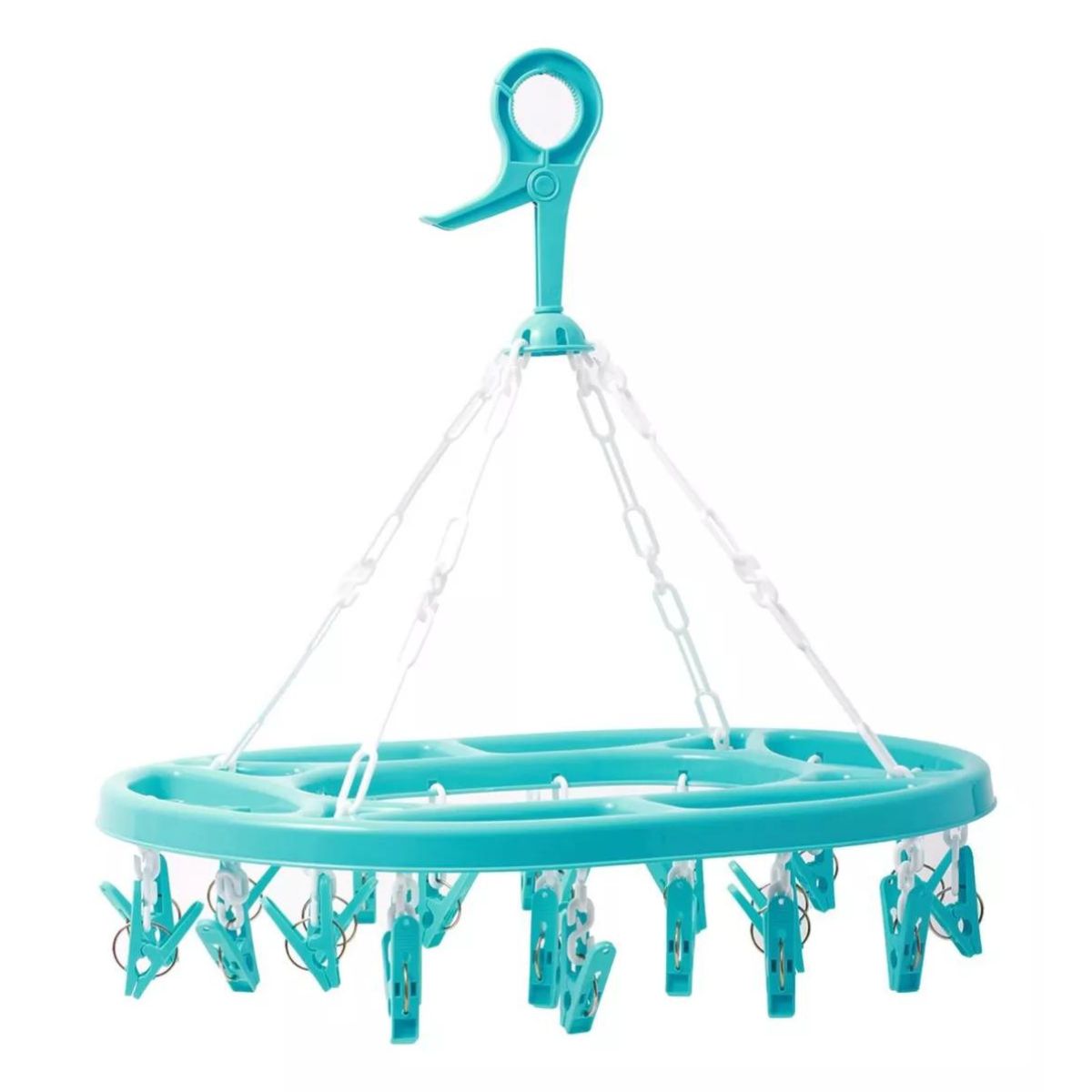 REYPLAST - Colgador Múltiple De Ropa 24 Ganchos Reyplast