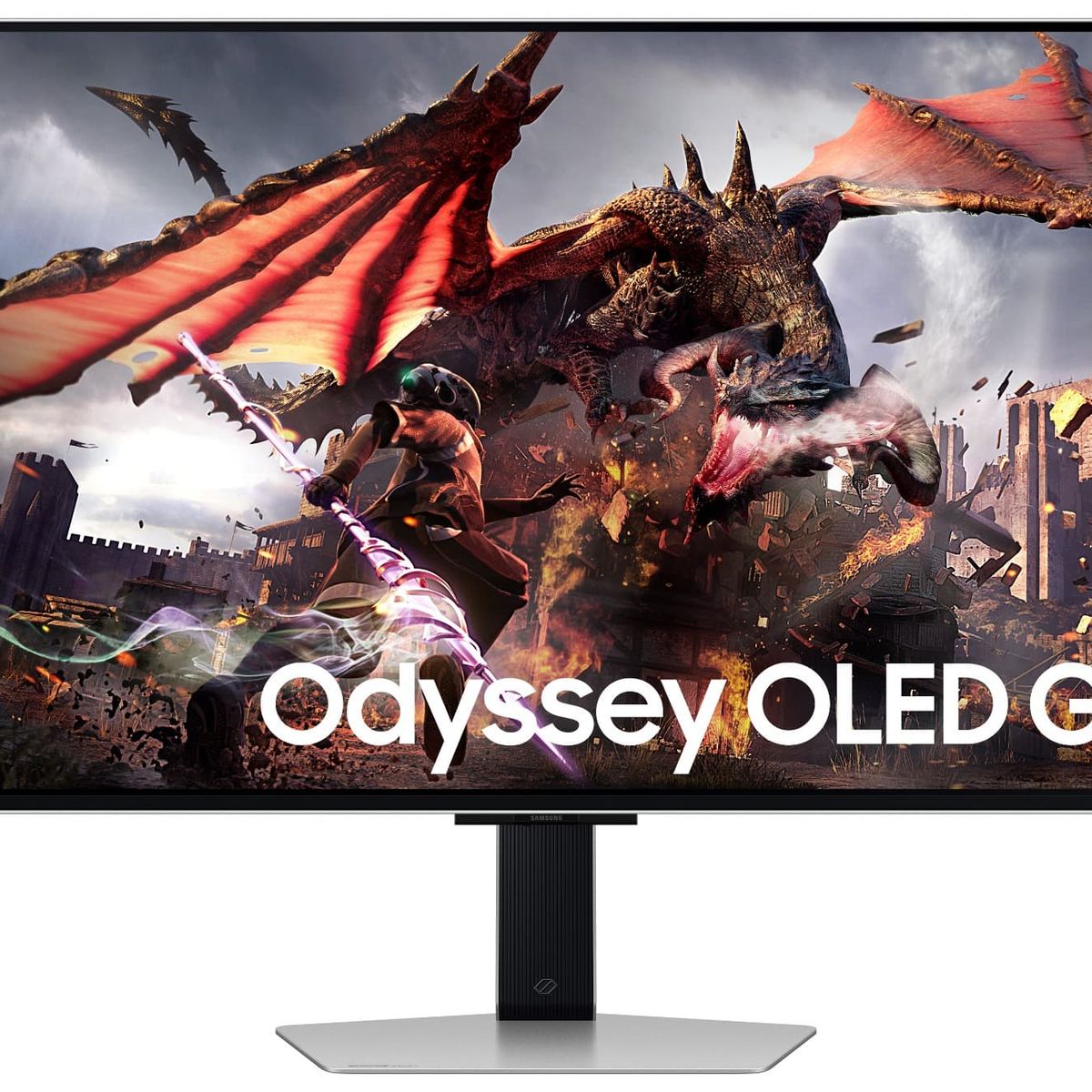 SAMSUNG - 32” G80SD Odyssey OLED G8 UHD 240Hz Monitor Gamer Plano