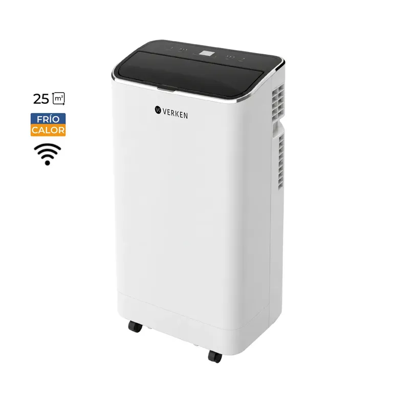 Aire Acondicionado Portátil Calefactor 4 en 1 - 12.000 BTU Frio / Calor Wifi Chamonix